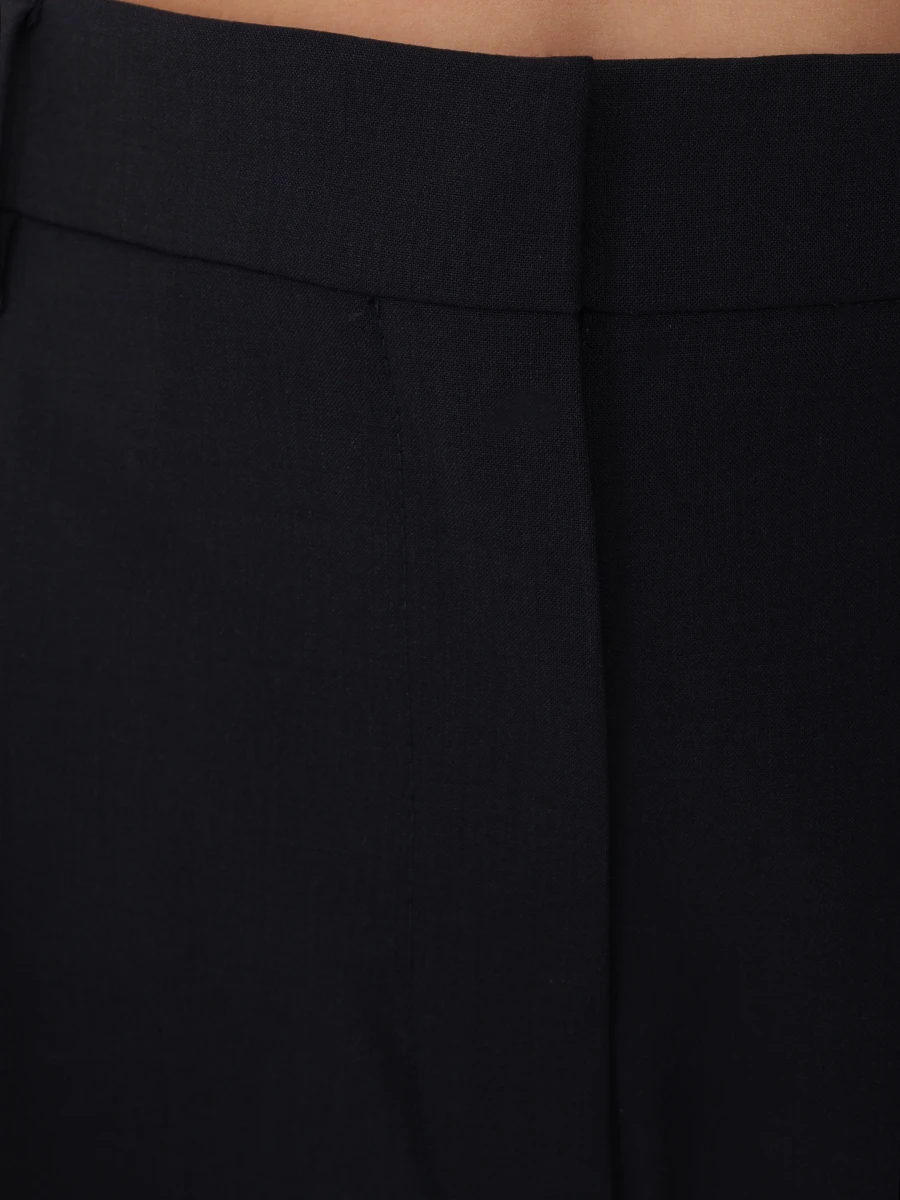 Брюки шерстяные BRUNELLO CUCINELLI M0W07P8308 C060 Темно- Синий  Фото 6