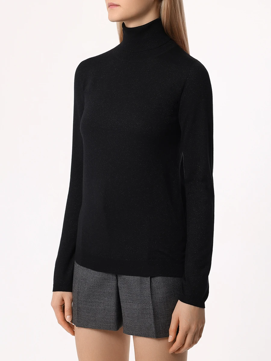 

Водолазка кашемировая, Черный, M41800063 C101