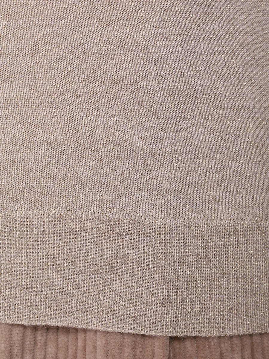 Водолазка кашемировая BRUNELLO CUCINELLI M41800063 C067 Бежевый  Фото 6