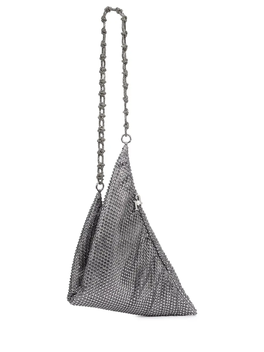 

Сумка со стразами, Серый, B17891/GRI