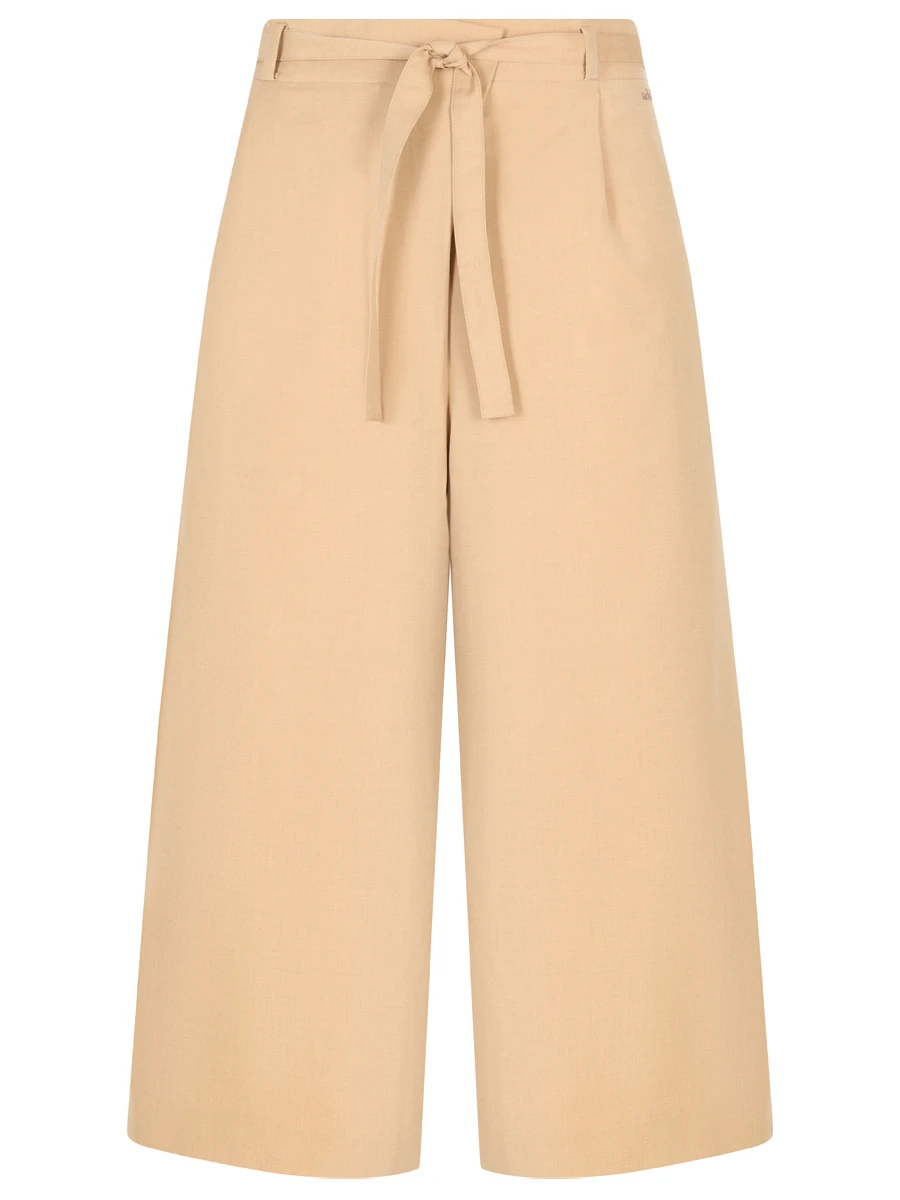 

Кюлоты однотонные, Бежевый, 10AWQ54/7712