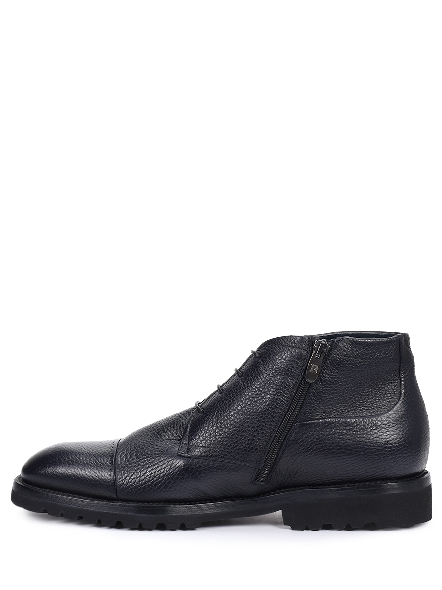 Ботинки кожаные на байке BARRETT 212U028.10 Синий  Фото 3