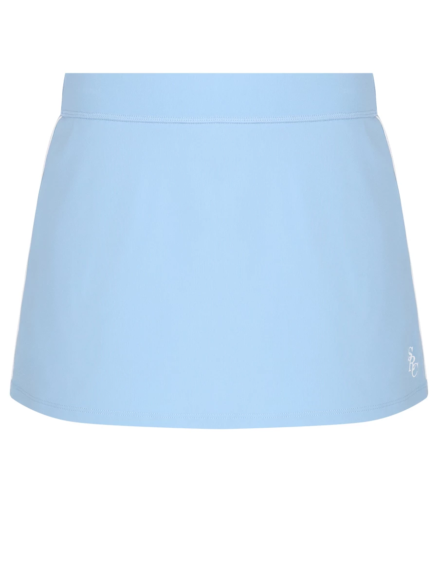 Юбка однотонная SPORTY & RICH SK004S416SS/104 Голубой 