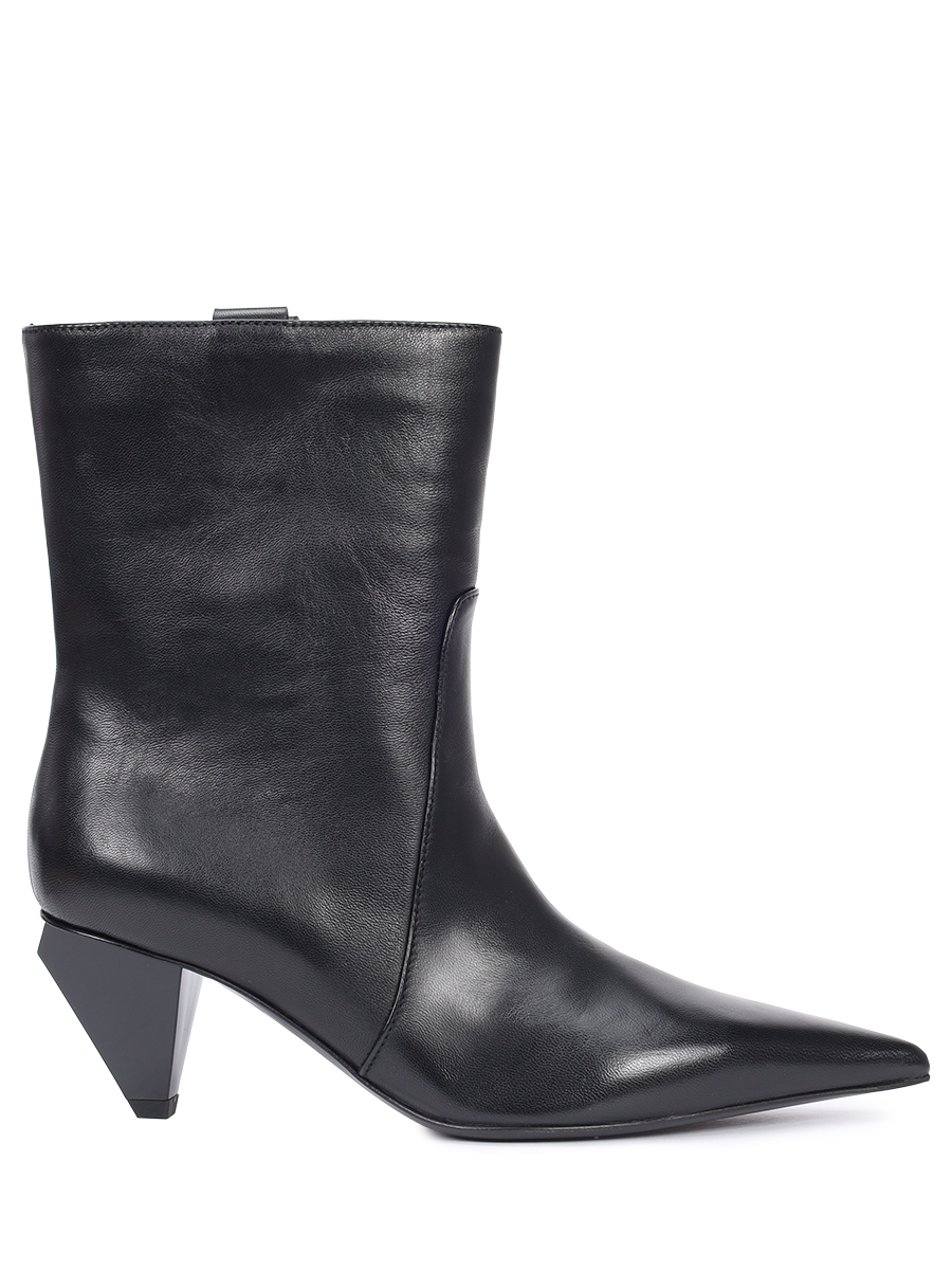 

Ботильоны кожаные, Черный, D270507PCSOFTY