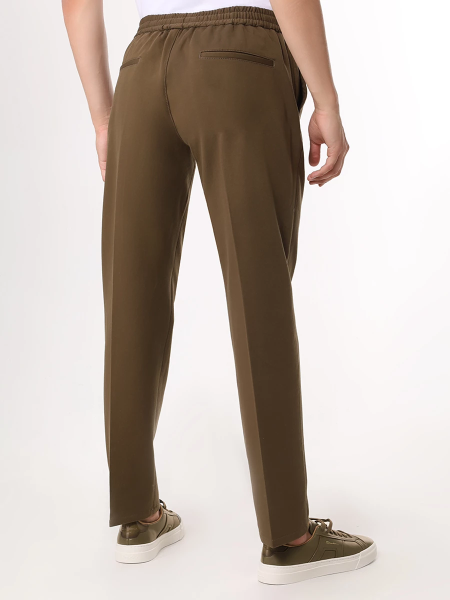 Костюм хлопковый CIRCOLO 1901 CN4496 345 GIUB/CN4497 345 PANT ASPARAGO Хаки  Фото 7