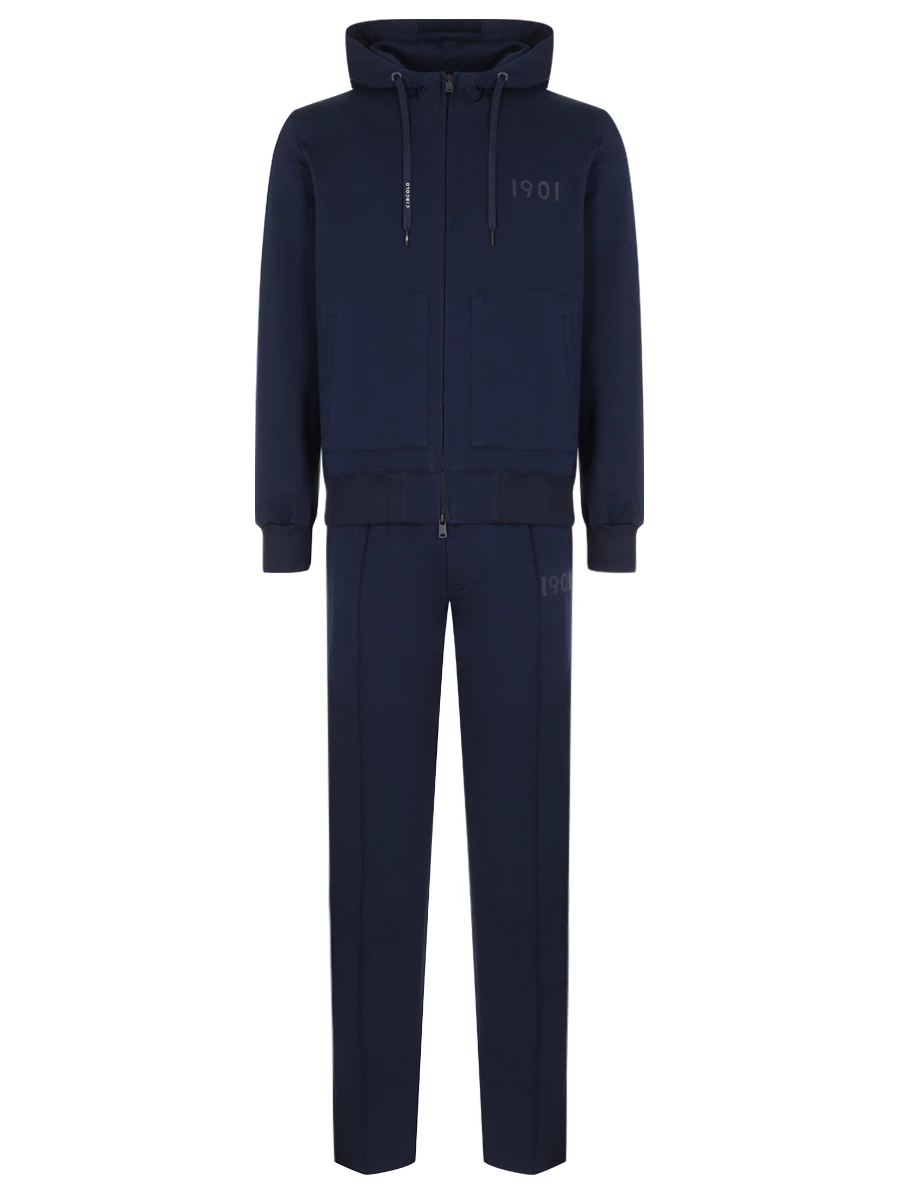 Костюм хлопковый CIRCOLO 1901 CN4496 447 GIUB/CN4497 447 PANT BLU NAVY Синий 