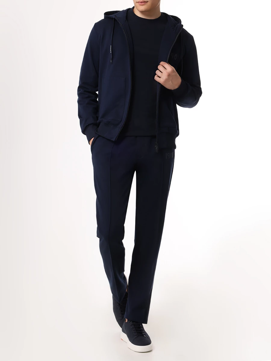 Костюм хлопковый CIRCOLO 1901 CN4496 447 GIUB/CN4497 447 PANT BLU NAVY Синий  Фото 2
