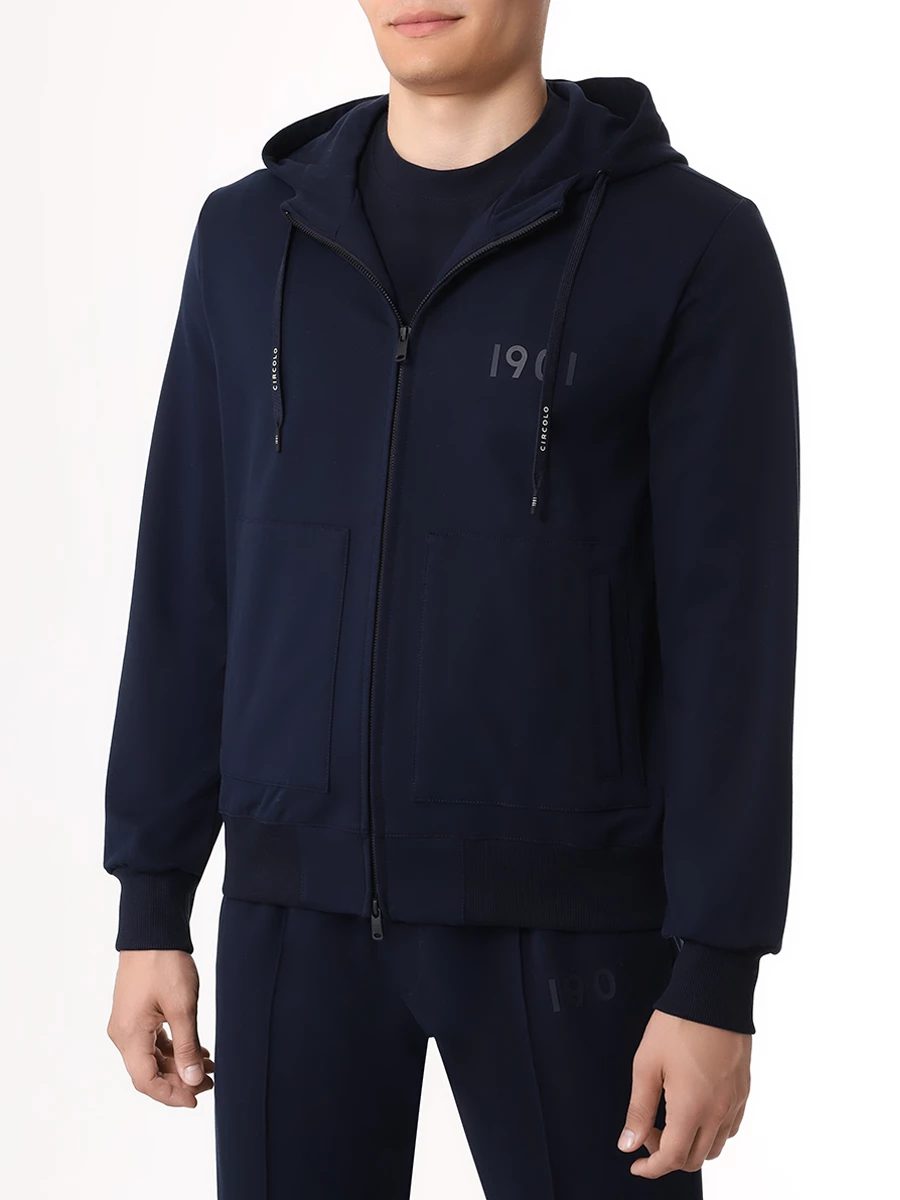 Костюм хлопковый CIRCOLO 1901 CN4496 447 GIUB/CN4497 447 PANT BLU NAVY Синий  Фото 4