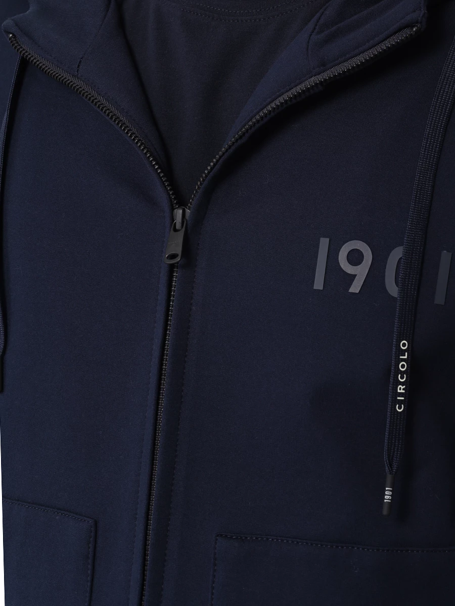 Костюм хлопковый CIRCOLO 1901 CN4496 447 GIUB/CN4497 447 PANT BLU NAVY Синий  Фото 5