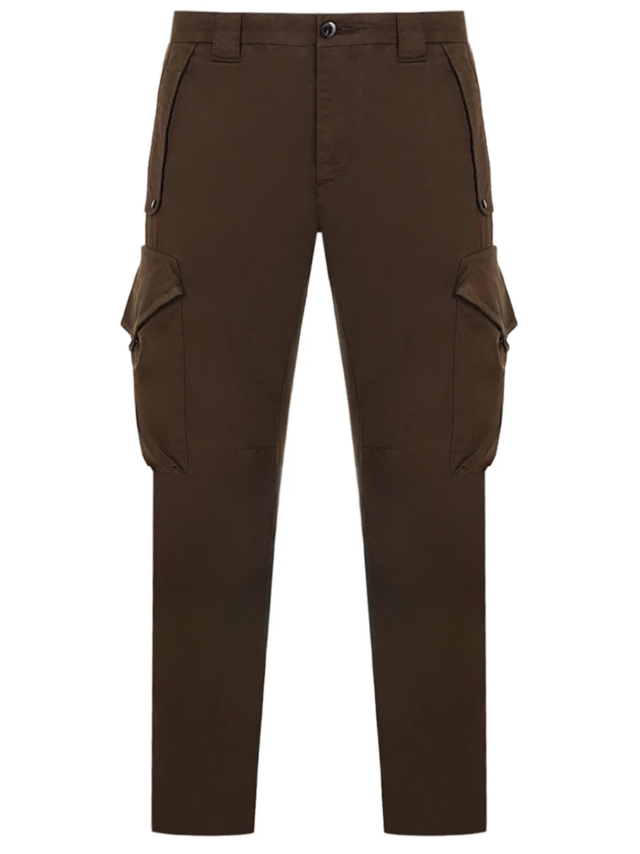 Брюки-карго хлопковые CP COMPANY 17CMPA058A000/683 Хаки 