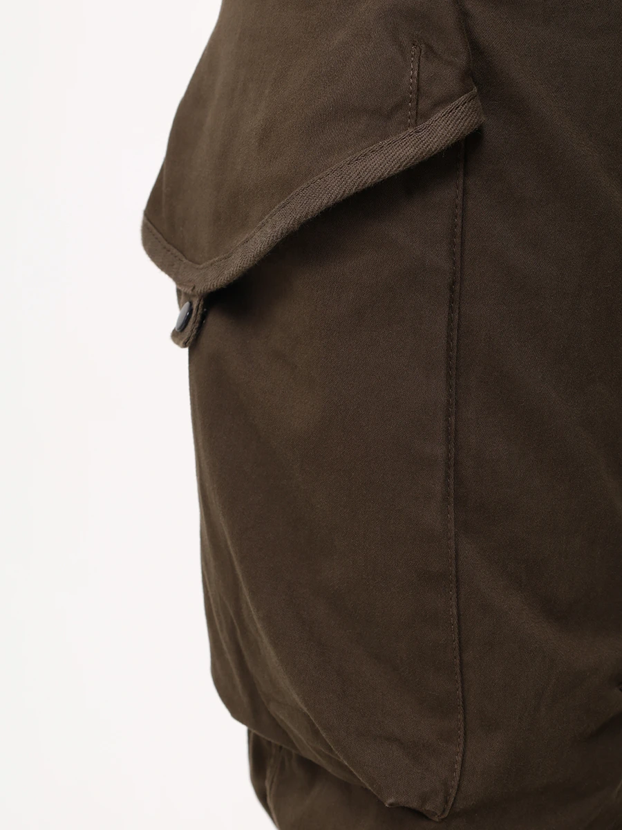 Брюки-карго хлопковые CP COMPANY 17CMPA058A000/683 Хаки  Фото 5