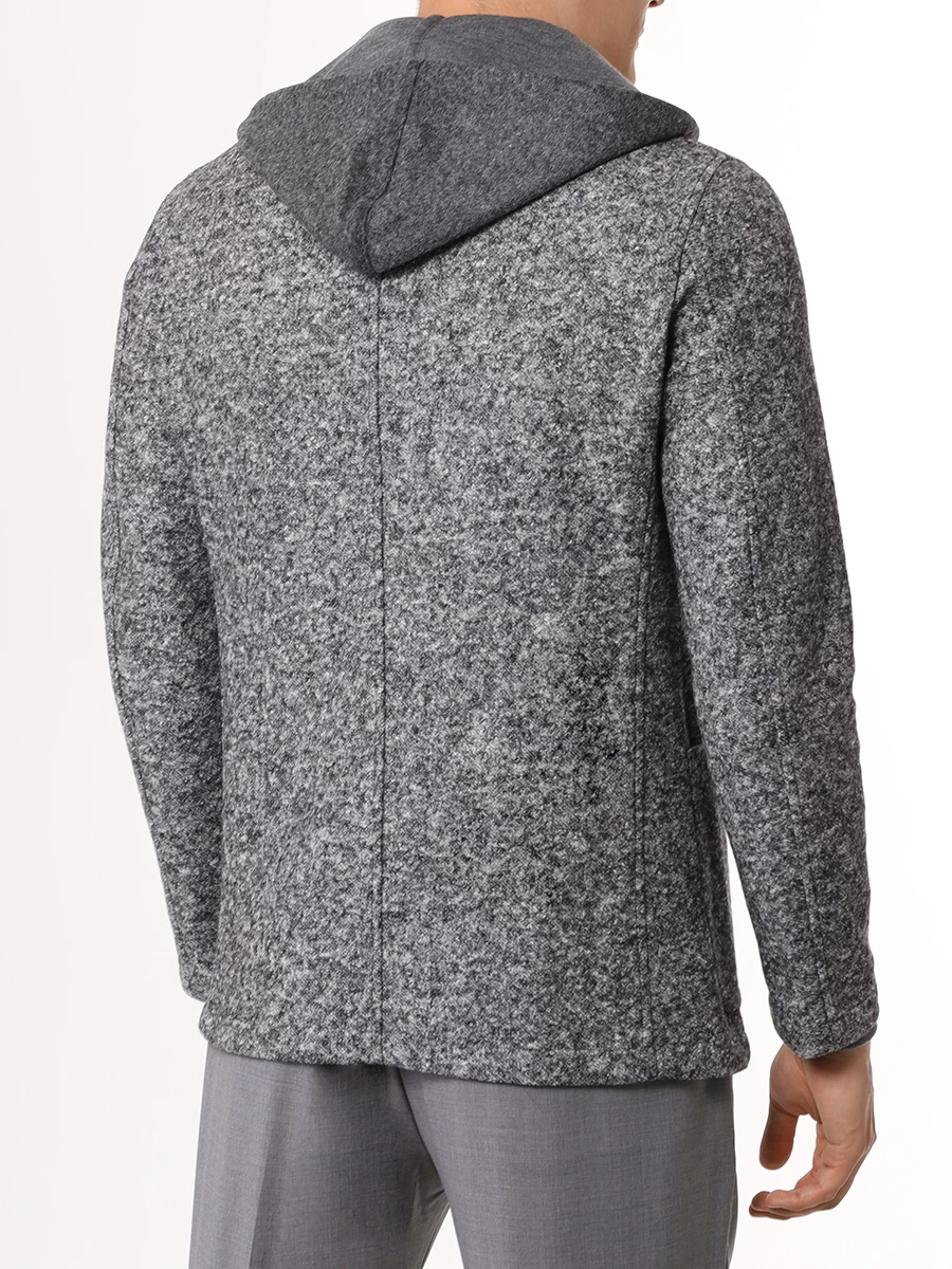 Пиджак с капюшоном FRADI 252WN6172/94/HOODPOST_KT Серый  Фото 3