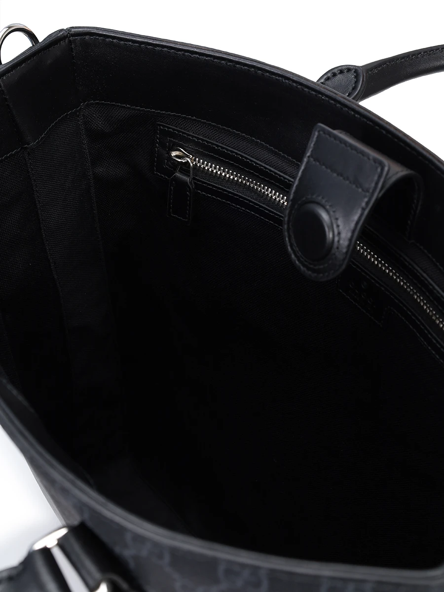 Сумка комбинированная GUCCI 794918FADJA1042 Черный  Фото 4