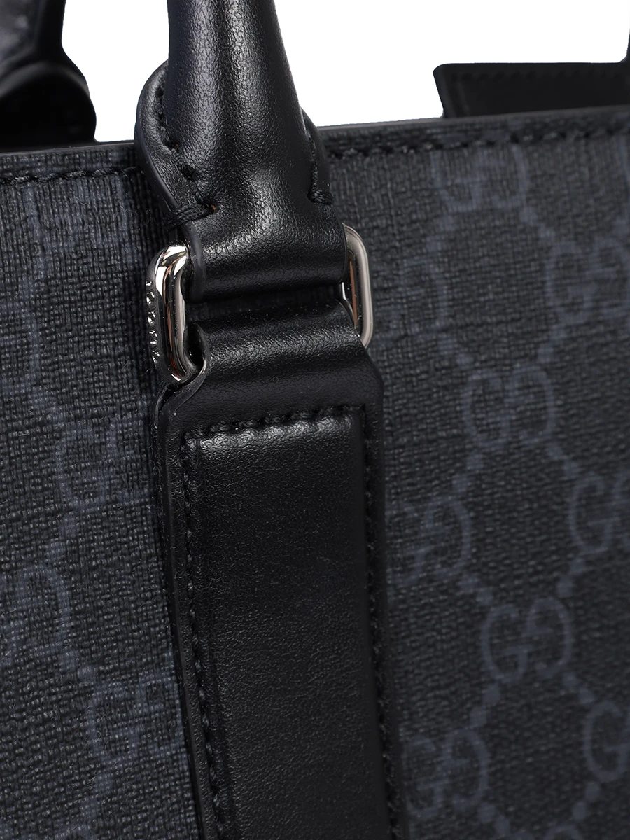 Сумка комбинированная GUCCI 794918FADJA1042 Черный  Фото 5