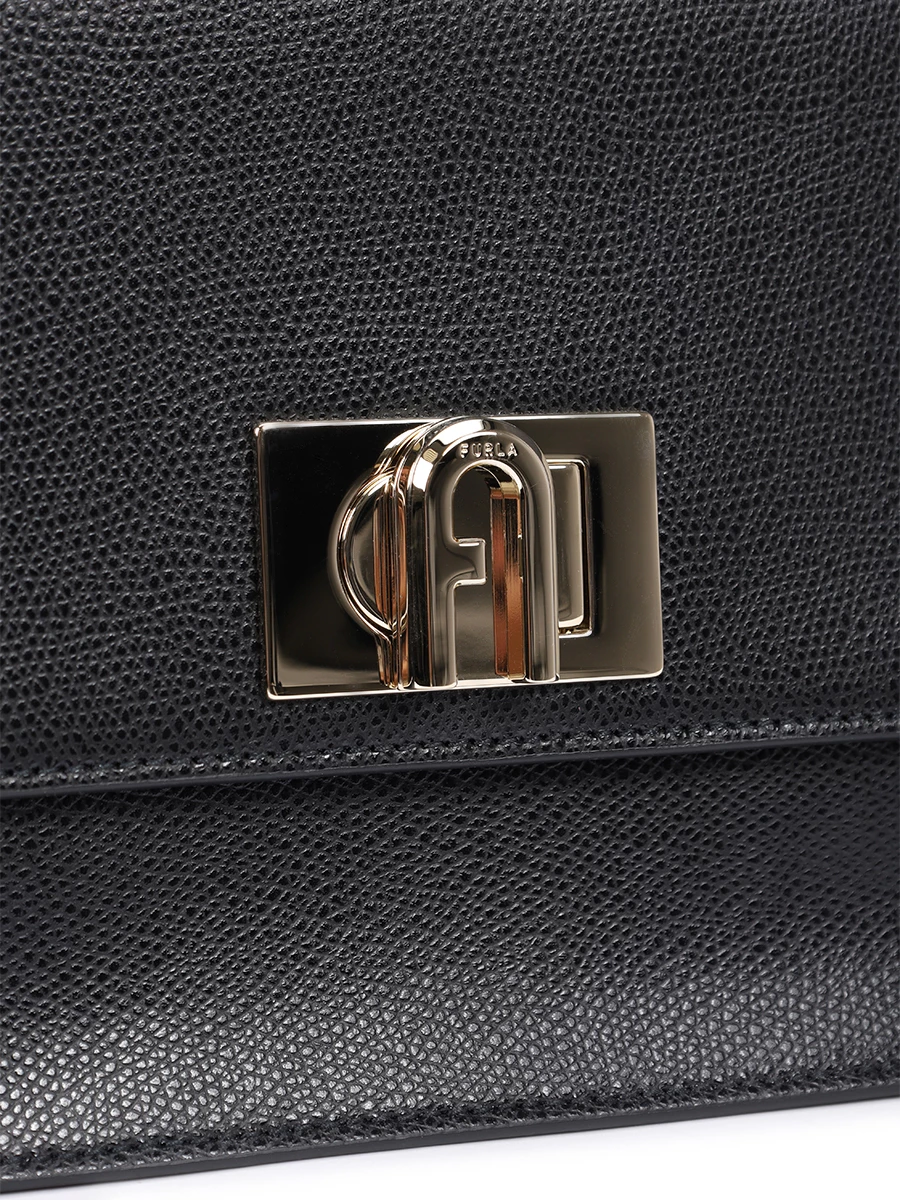 Сумка кожаная 1927 FURLA BAFIACO-ARE000-O6000 Черный  Фото 5