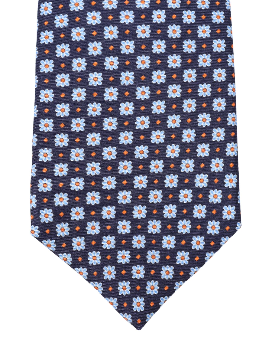 Галстук шелковый KITON UCRVKPC01L4403002 Синий  Фото 3