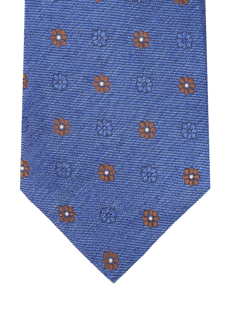 Галстук шелковый KITON UCRVKPC01L2801000 Голубой  Фото 3