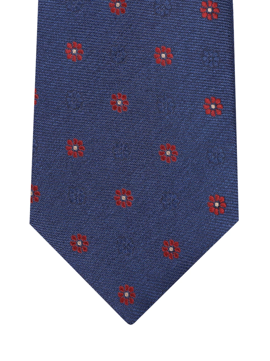 Галстук шелковый KITON UCRVKPC01L2802000 Синий  Фото 3