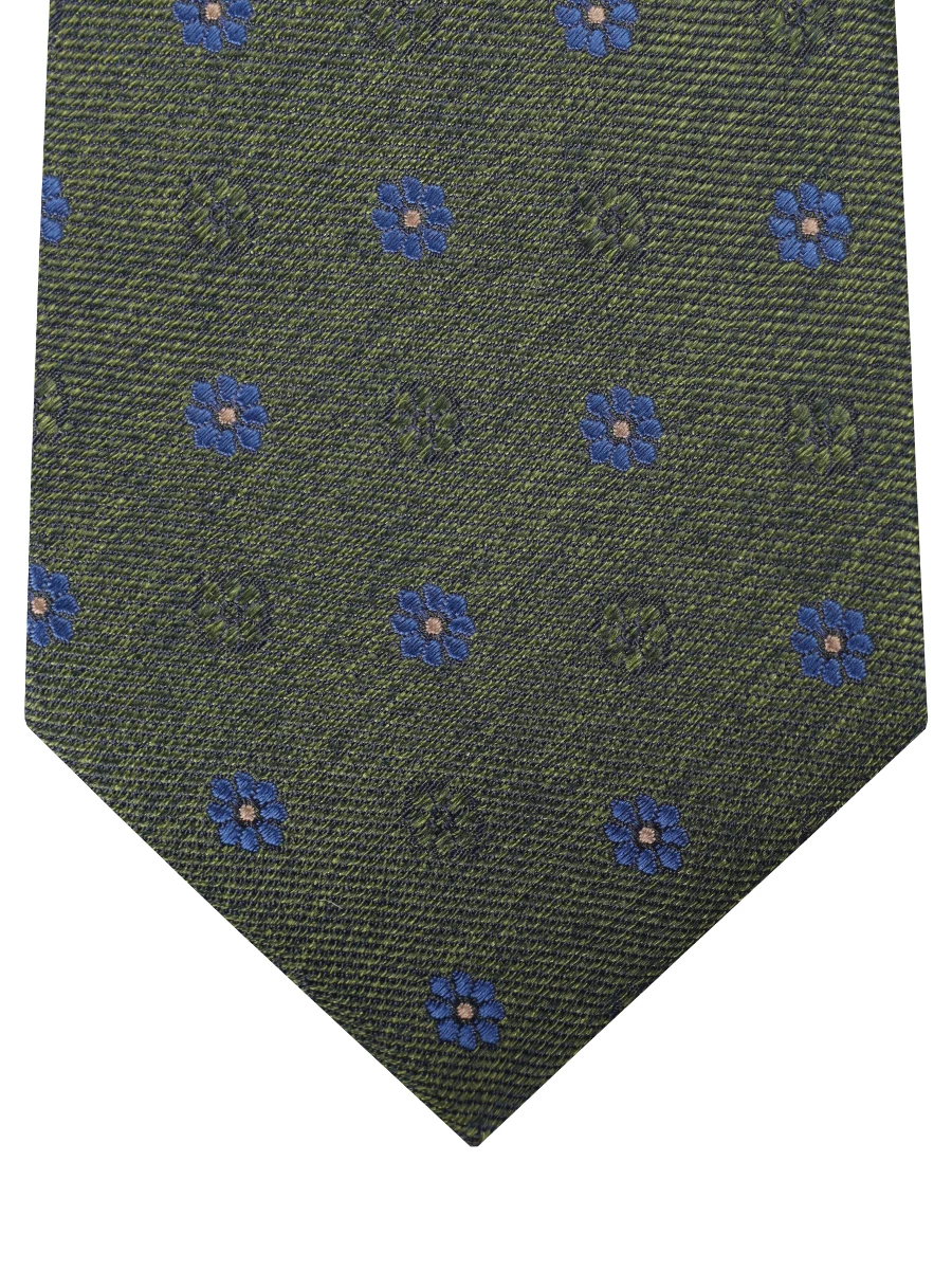 Галстук шелковый KITON UCRVKPC01L2805000 Зеленый  Фото 3