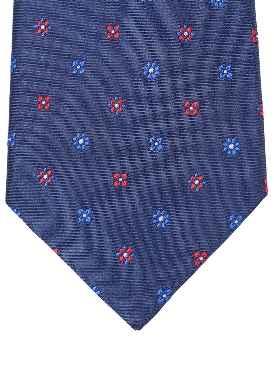 Галстук шелковый KITON UCRVKPC01L3502000 Темно Синий  Фото 3