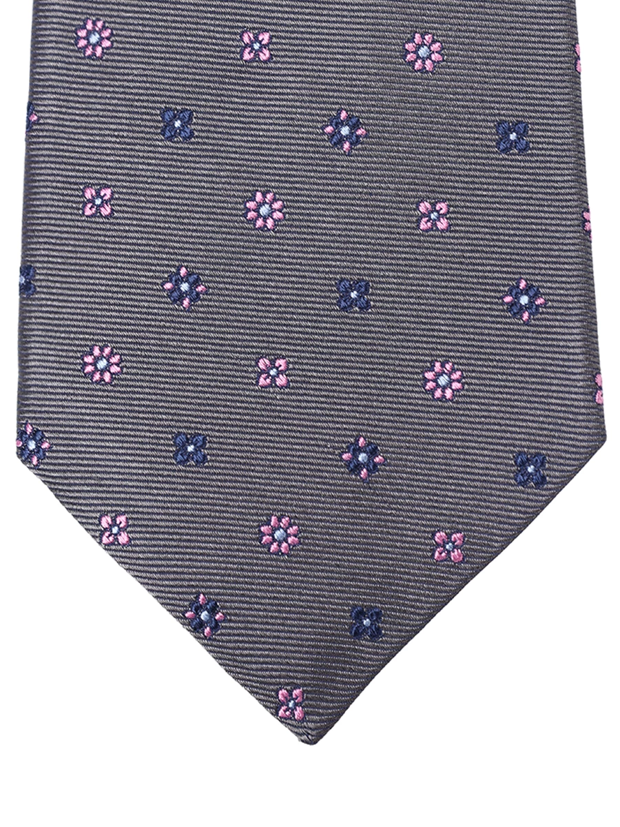 Галстук шелковый KITON UCRVKPC01L3508000 Серый  Фото 3