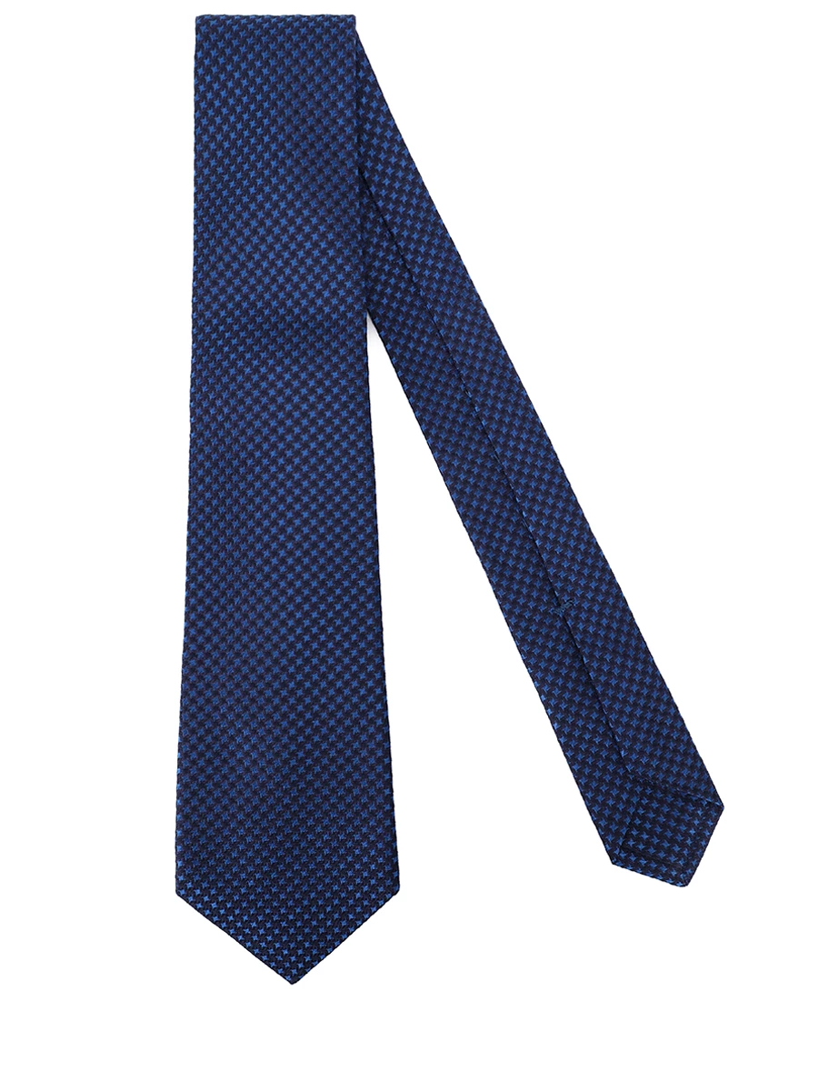 Галстук шелковый KITON UCRVKPC01L0203002 Синий  Фото 2