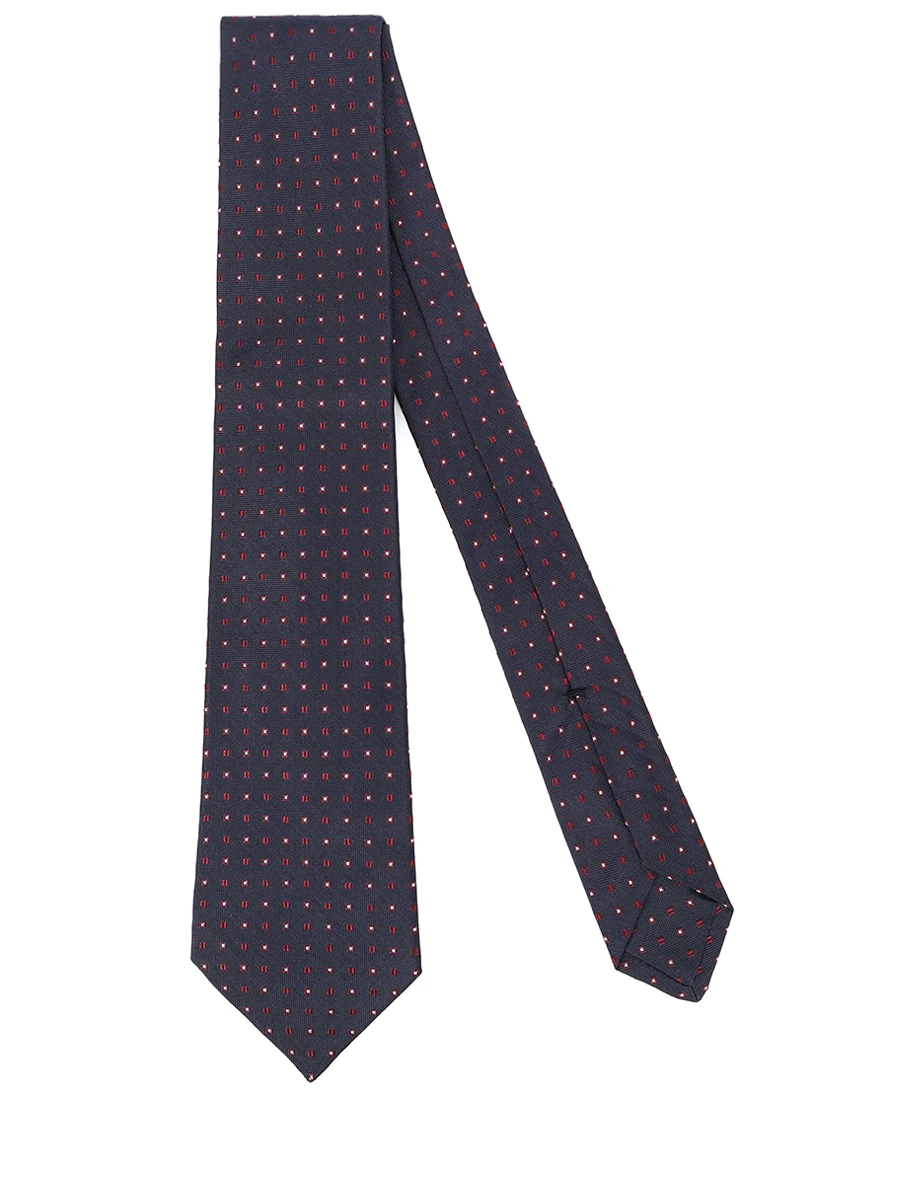 Галстук шелковый KITON UCRVKPC02L0802001 Темно Синий  Фото 2
