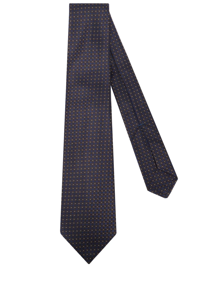 Галстук шелковый KITON UCRVKPC01L5708003 Синий  Фото 2