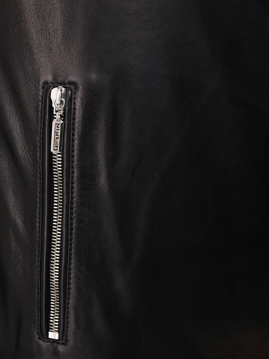 Куртка кожаная CASTANGIA MOD.9 Черный  Фото 5