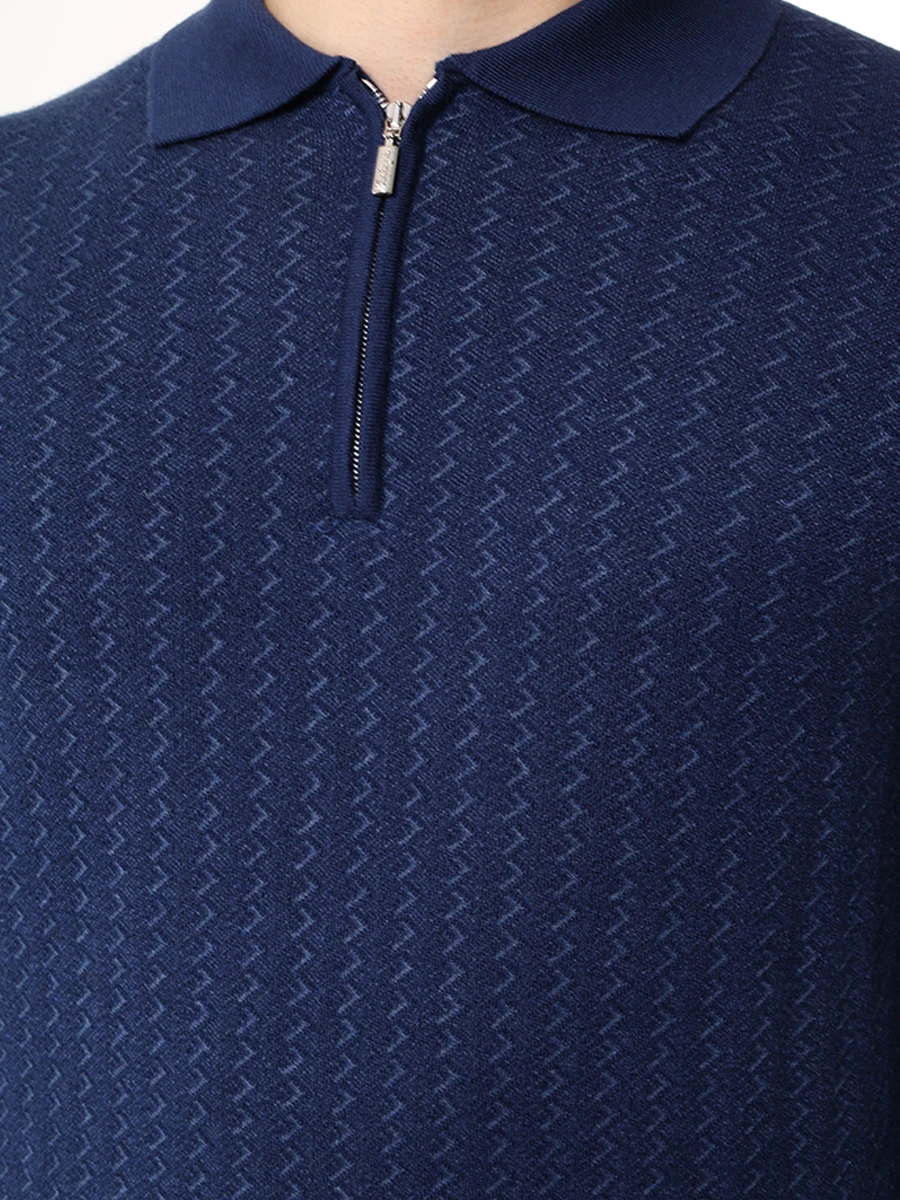 Поло кашемировое CASTANGIA 03-11/1751 HSZ Синий  Фото 5
