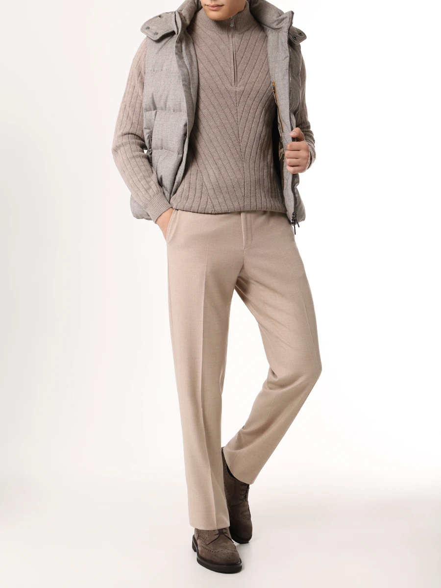 Джемпер шерстяной SVEVO 4027SA24 MP40/2 1140 Бежевый  Фото 2