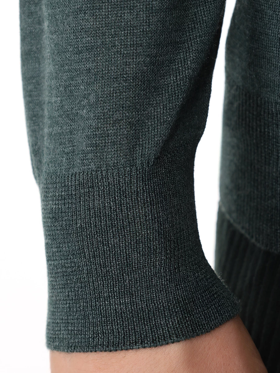 

Поло шерстяное, Зеленый, 24233/475/KNIT