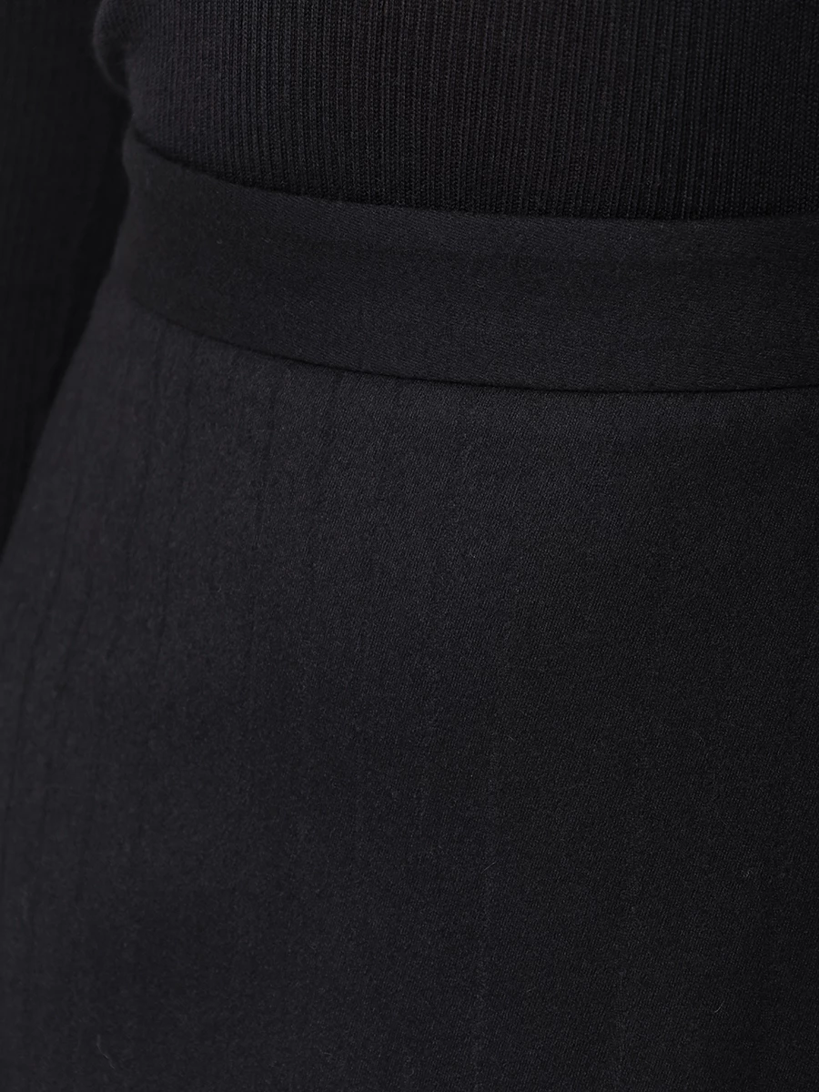 Юбка шерстяная LORENA ANTONIAZZI I2453GO07B/4743 999 Черный  Фото 5