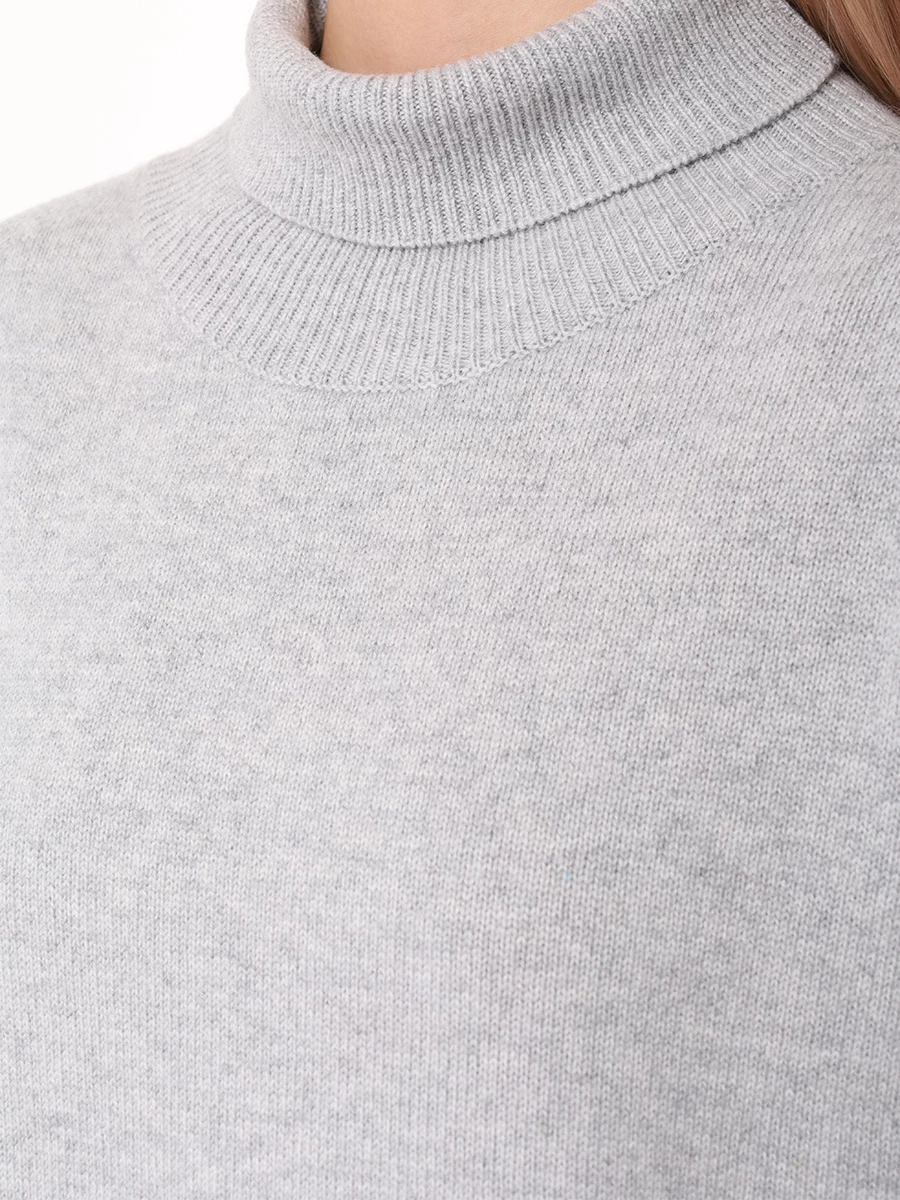 Платье шерстяное LORENA ANTONIAZZI I24148AM78B/2472 920 Серый  Фото 5