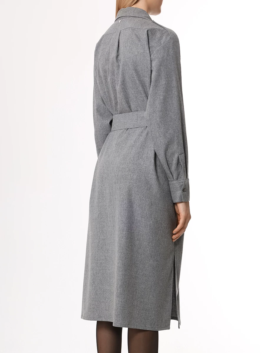 Платье шерстяное LORENA ANTONIAZZI I2448AB58A/4010 940 Серый  Фото 3
