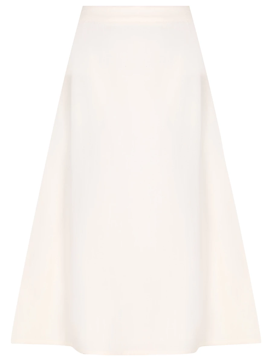 Юбка шерстяная LORENA ANTONIAZZI I2453GO07B/4743 103 Кремовый 