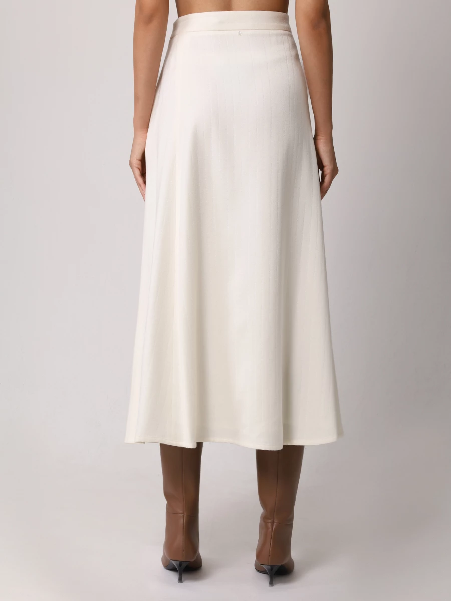 

Юбка шерстяная, Кремовый, I2453GO07B/4743 103