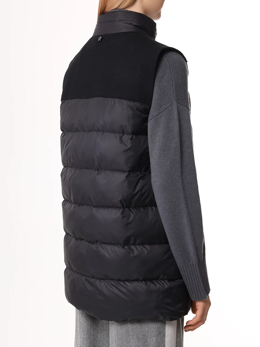 Жилет стеганый LORENA ANTONIAZZI I2433PI20C/2526 1264 Черный  Фото 3