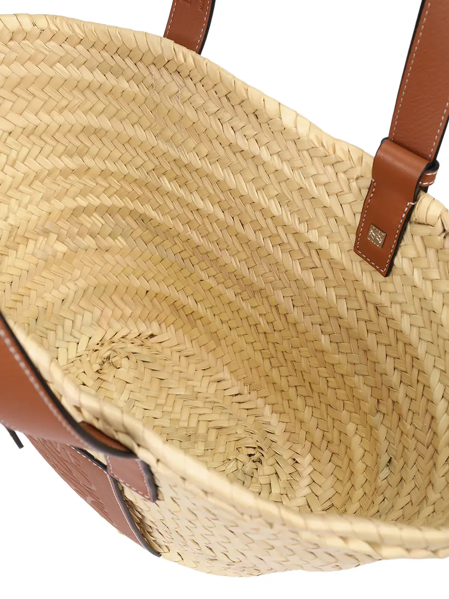 Сумка соломенная LOEWE 327.02.S92 2435 Бежевый  Фото 4