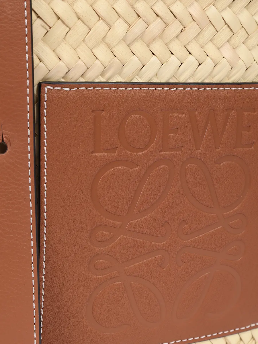 Сумка соломенная LOEWE 327.02.S92 2435 Бежевый  Фото 5