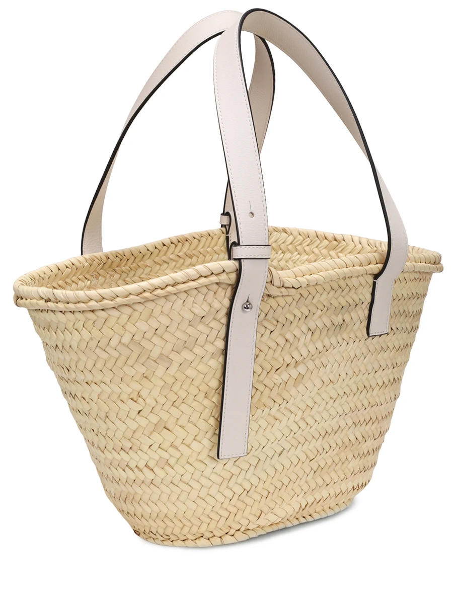 Сумка соломеная LOEWE A223S92X04 2163 Белый  Фото 3