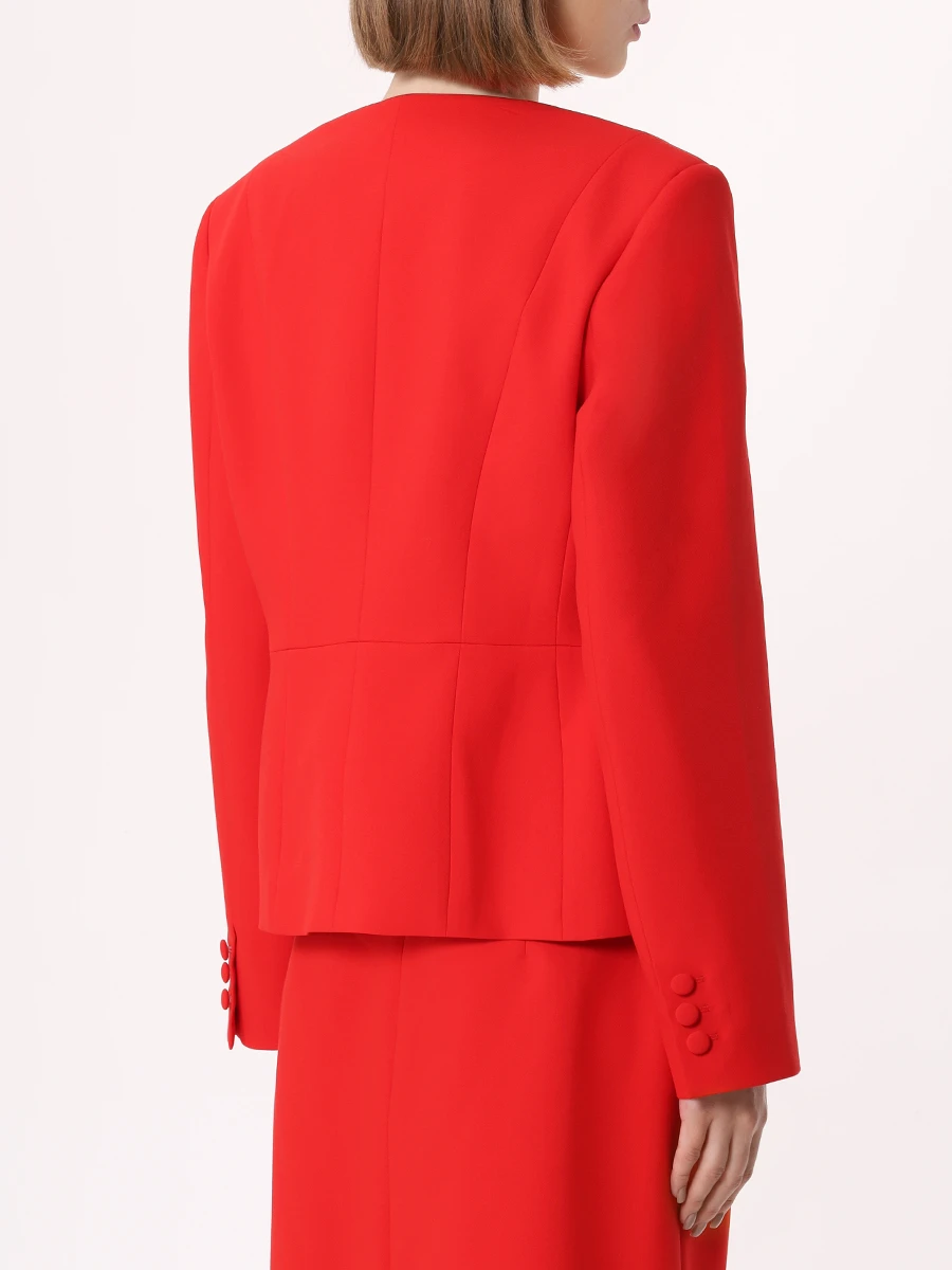 Жакет хлопковый ROSEVILLE AW254265M/RED Красный  Фото 3