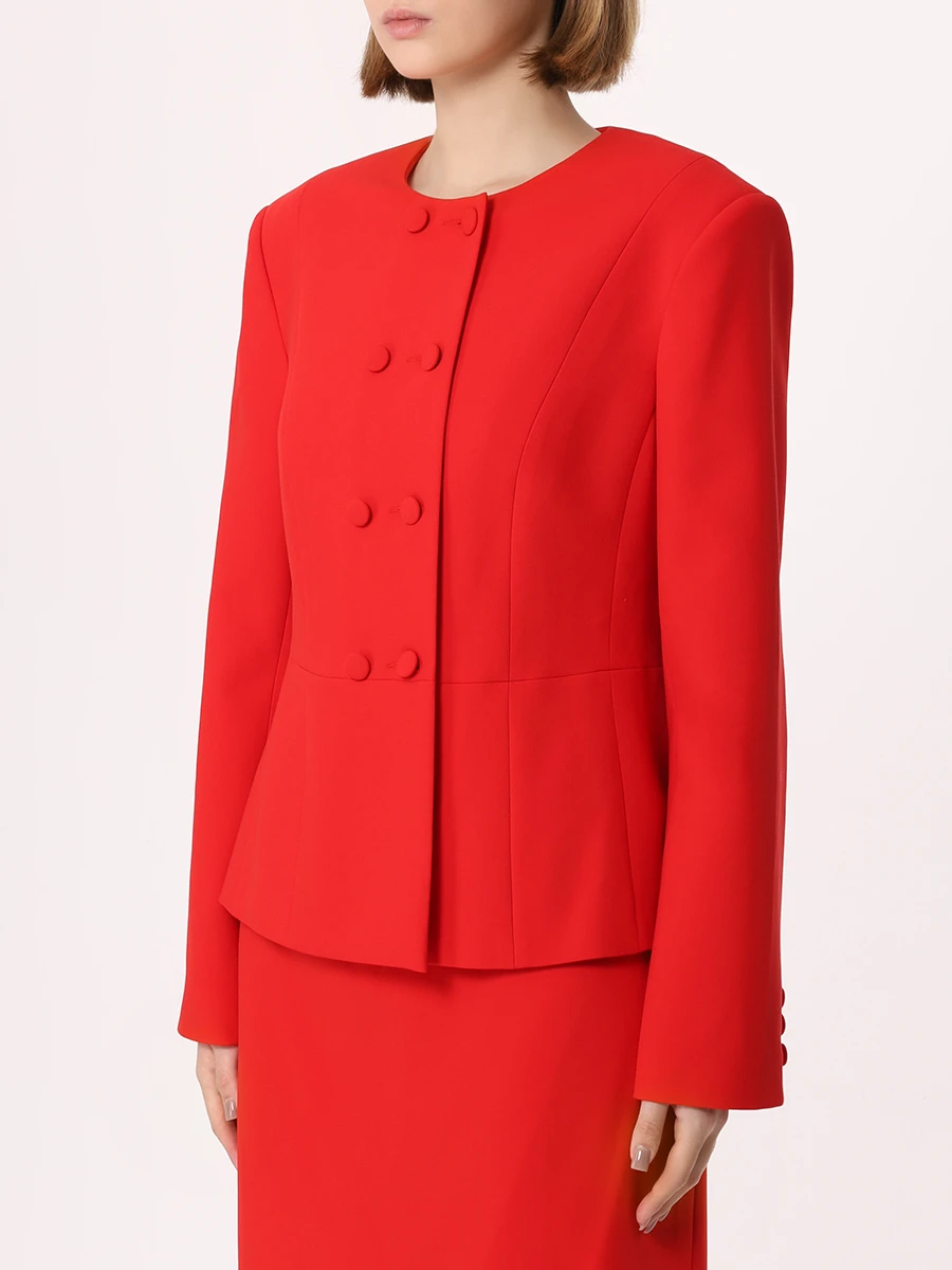Жакет хлопковый ROSEVILLE AW254265M/RED Красный  Фото 4