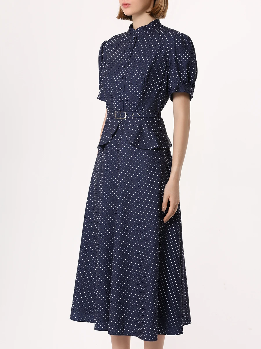 

Платье из вискозы, Синий, AW253600P/NVPD