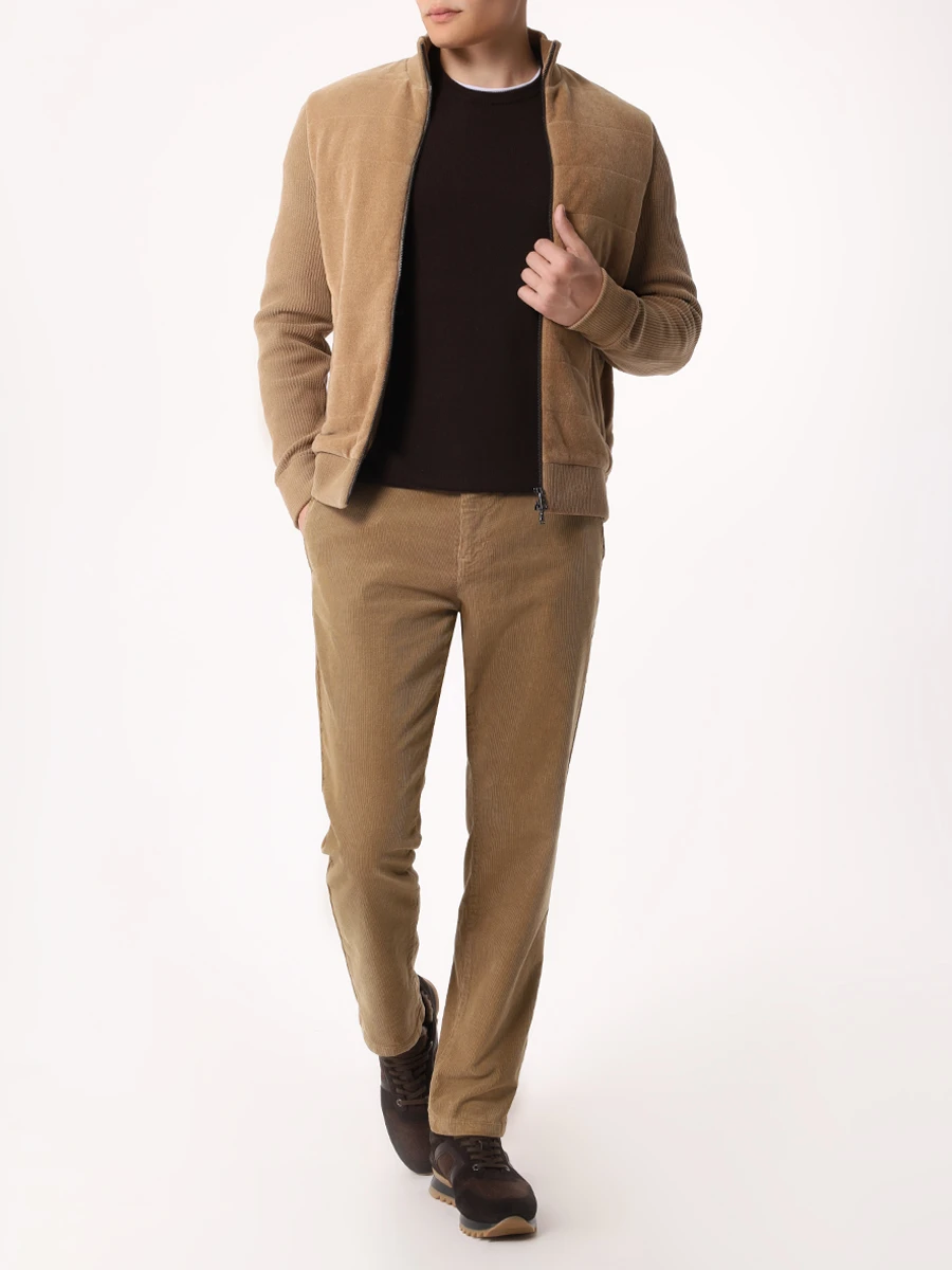 Брюки вельветовые Prime Fit Riley BOGNER 18413611 RILEY-G6/805 Бежевый  Фото 2