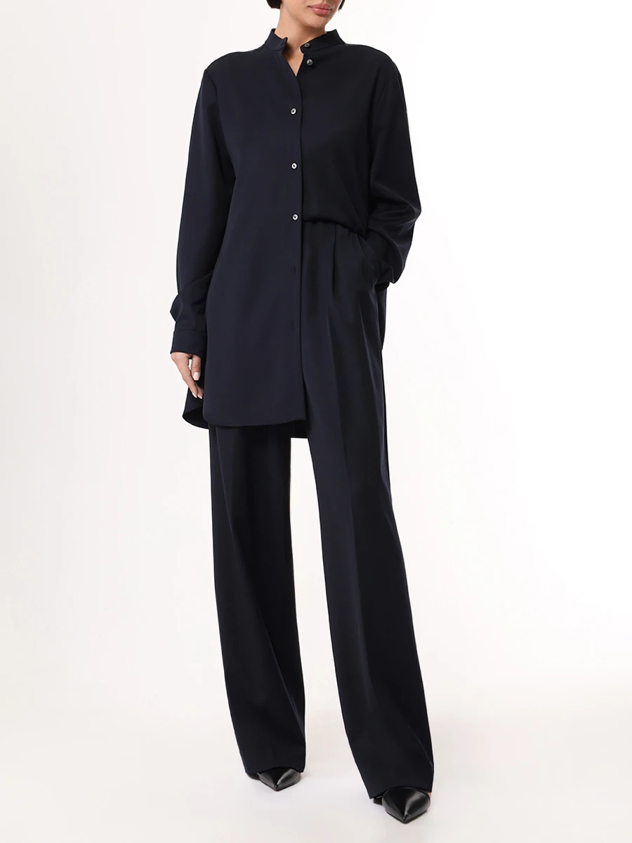 Костюм однотонный AGNONA TD0602-Y-U1129/T70608-Y-U1129 B91 Темно- Синий  Фото 2