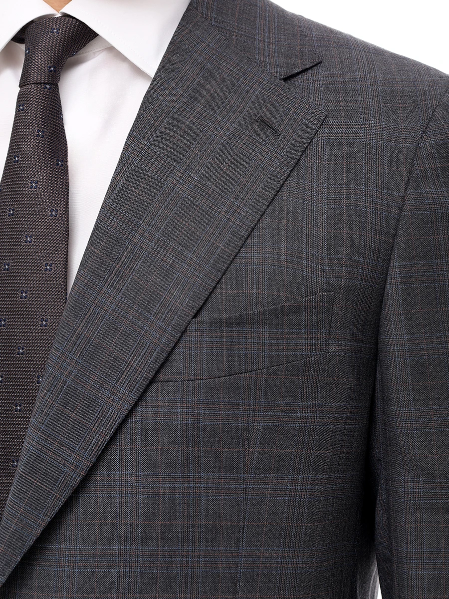 Костюм шерстяной STILE LATINO AUFAUSTO20PAB2 AW12437 G24 Серый  Фото 5
