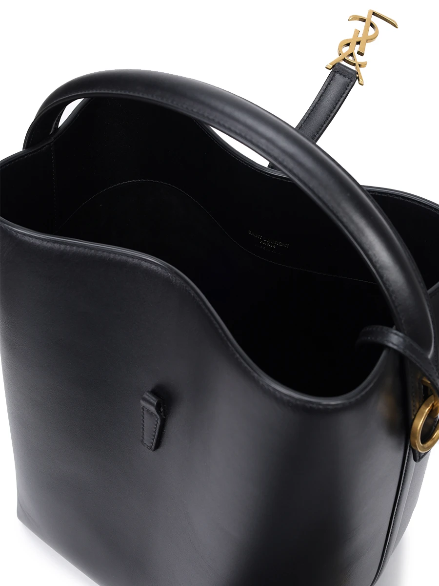 Сумка кожаная Le 37 SAINT LAURENT 742828 2R20W 1000 Черный  Фото 5