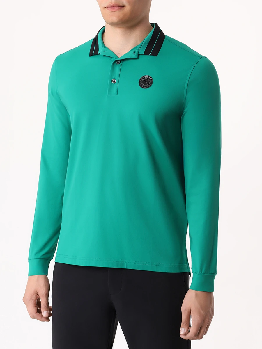 Поло Affranto CHERVO A0002-T0055/629 AFFRANTO Зеленый  Фото 4