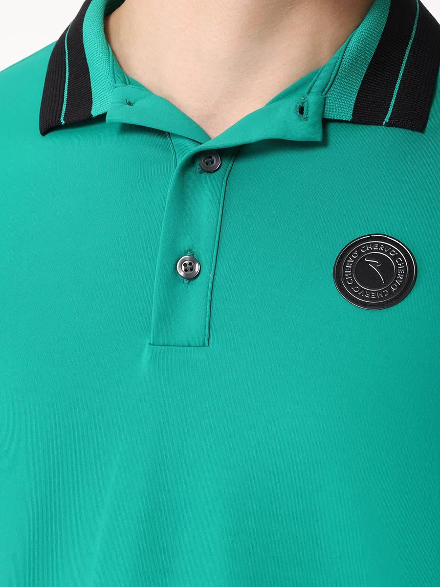 Поло Affranto CHERVO A0002-T0055/629 AFFRANTO Зеленый  Фото 5